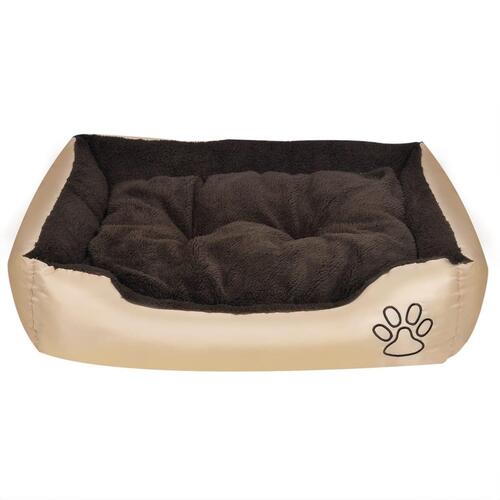 Varm hundeseng med pude S