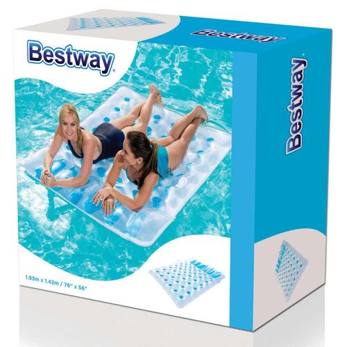 dobbelt oppustelig poolmadras 43055