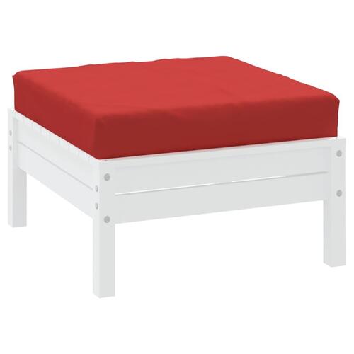 Pallehynde 60x60x8 cm oxfordstof rød