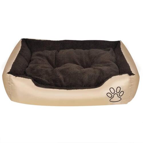 Varm hundeseng med pude XL