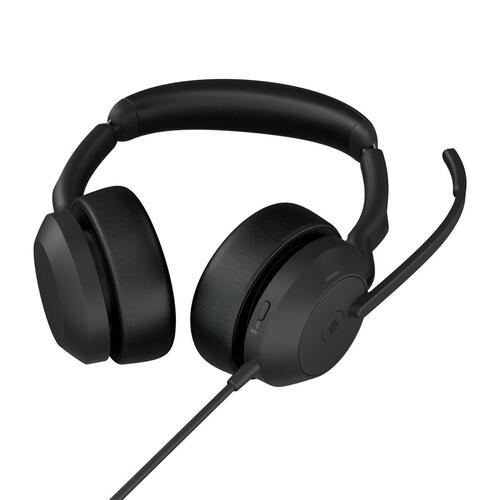 Hovedtelefoner med mikrofon Jabra EVOLVE2 50