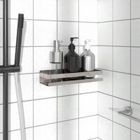 Brusehylde 30x10x6 cm børstet 304 rustfrit stål