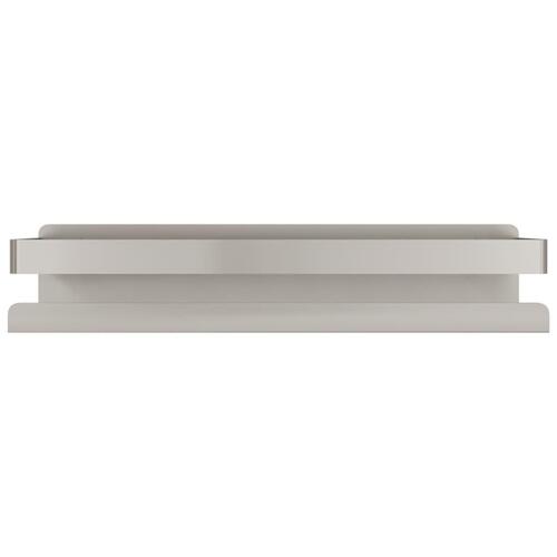 Brusehylde 30x10x6 cm børstet 304 rustfrit stål