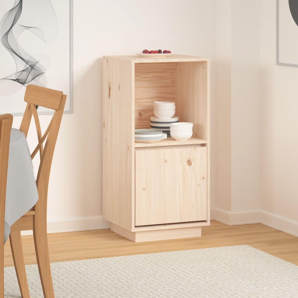 Skænk 38x35x80 cm massivt fyrretræ