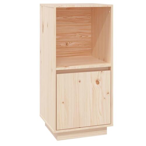 Skænk 38x35x80 cm massivt fyrretræ