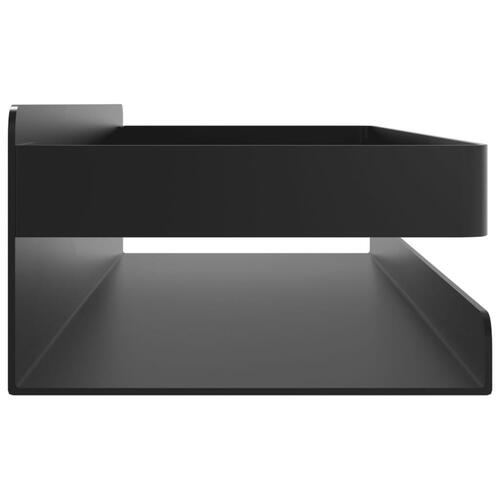 Brusehylde 30x10x6 cm børstet 304 rustfrit stål matsort