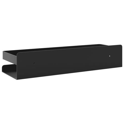 Brusehylde 30x10x6 cm børstet 304 rustfrit stål matsort