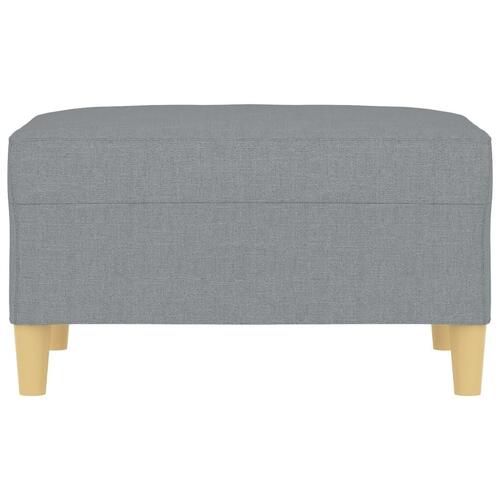 Fodskammel 70x55x41 cm stof grå