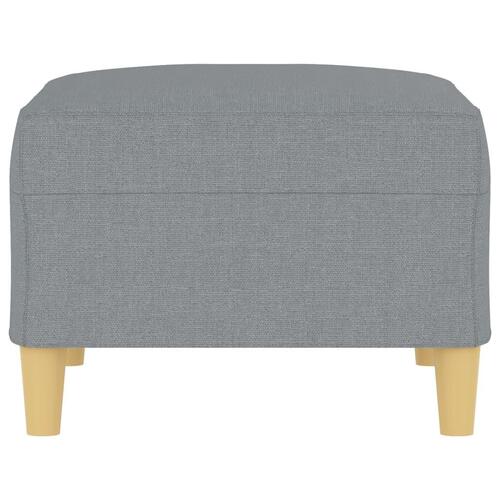 Fodskammel 70x55x41 cm stof grå