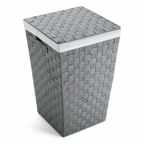 Vasketøjskurv Tekstil (33 x 52 x 33 cm) Chokolade