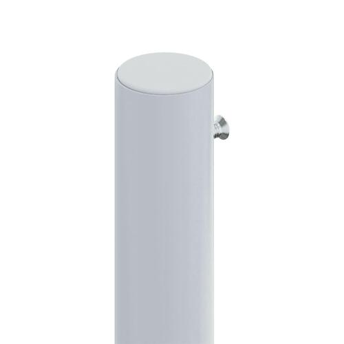 Sammenrullelig sidemarkise 160x1000 cm cremefarvet