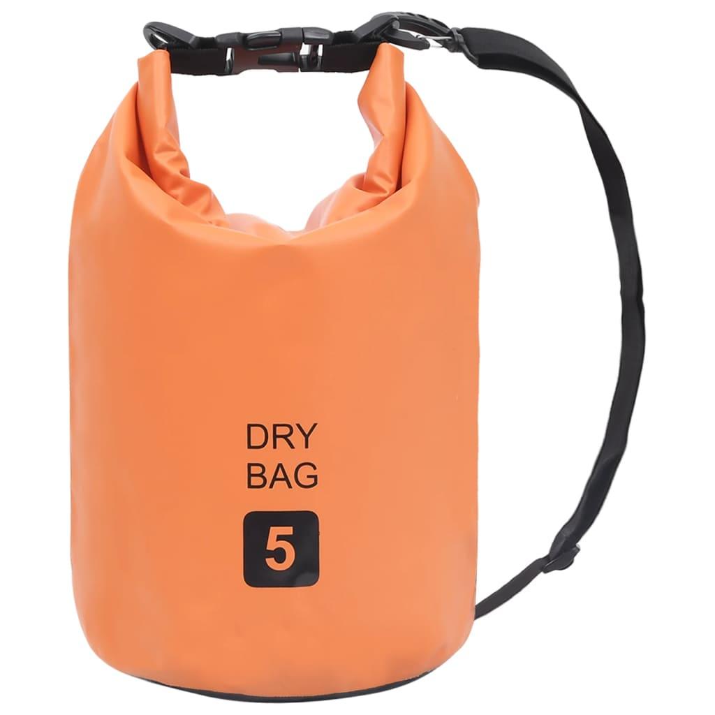 Tørpose 5 l PVC orange