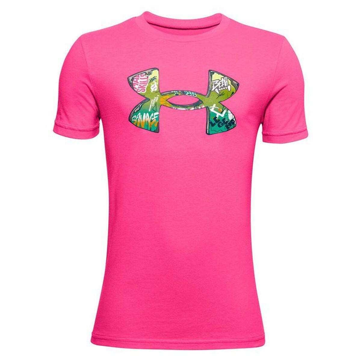 Børne Kortærmet T-shirt Under Armour UA Tech Pink 14-16 år