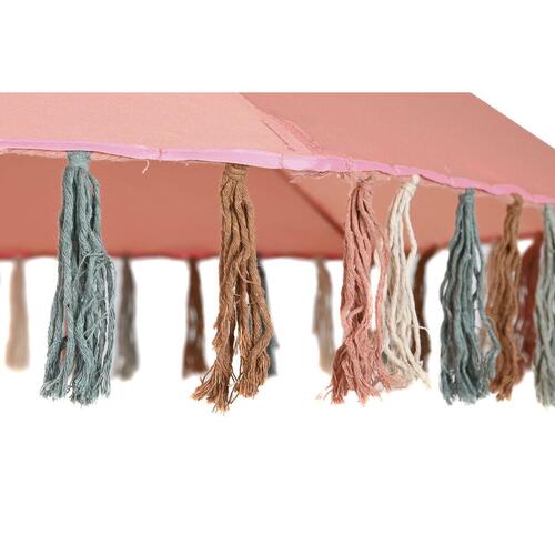 Parasol Stål Koral Aluminium (180 x 180 x 190 cm)