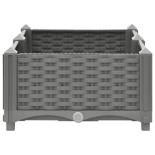Højbed 80x40x23 cm polypropylen