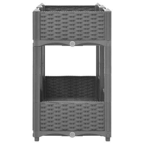 Højbed 80x40x71 cm polypropylen