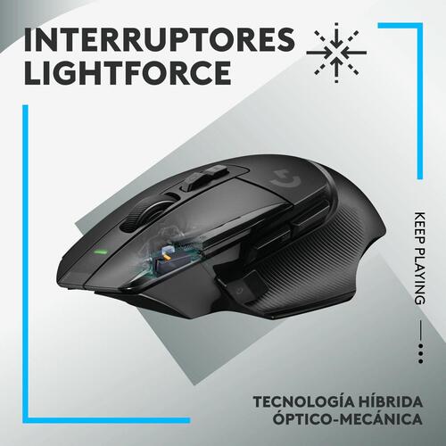 Mus Logitech G502 X Lightspeed