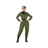 Kostume til voksne Th3 Party Grøn (2 Dele) XL
