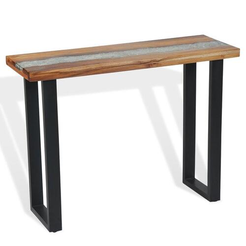 Konsolbord teak 100 x 35 x 75 cm
