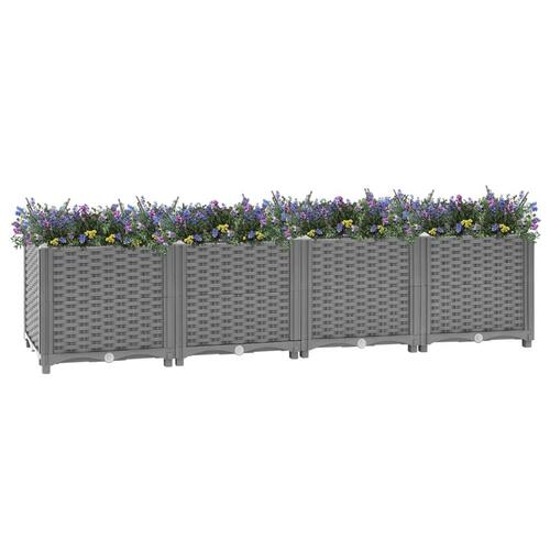 Højbed 160x40x38 cm polypropylen