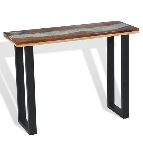 Konsolbord teak 100 x 35 x 75 cm