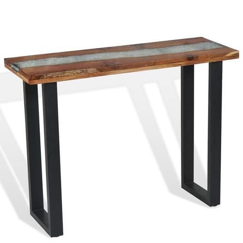 Konsolbord teak 100 x 35 x 75 cm