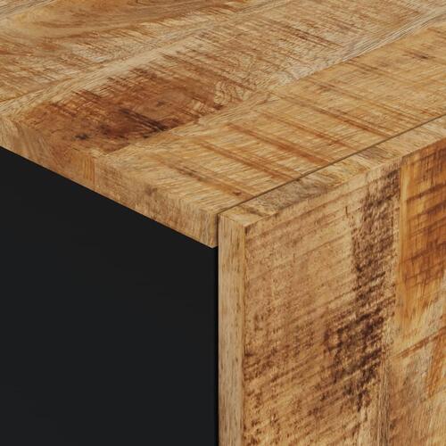 Badeværelsesskab 38x33x48 cm massivt mangotræ
