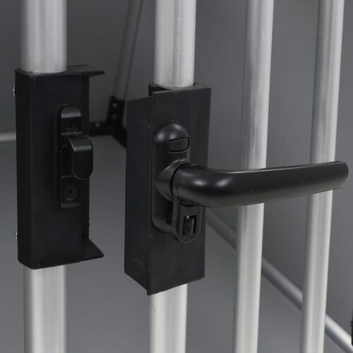 Hundetransportboks aluminium M