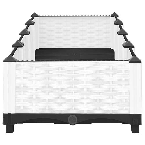 Højbed 160x40x23 cm polypropylen
