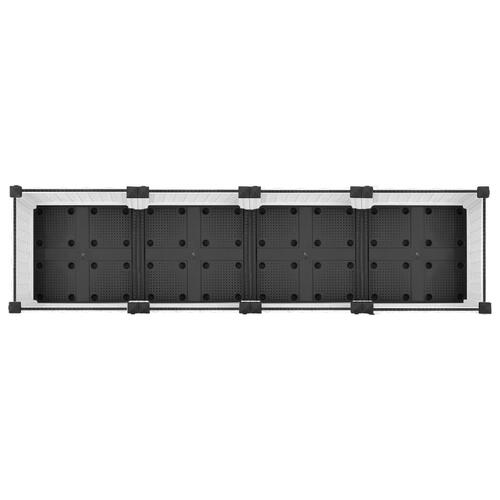 Højbed 160x40x23 cm polypropylen