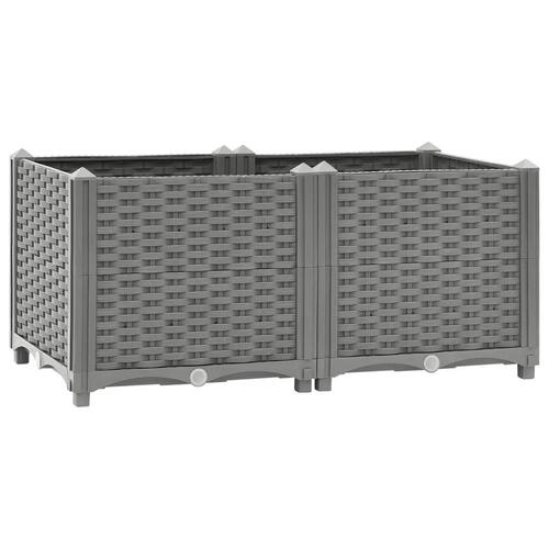 Højbed 80x40x38 cm polypropylen