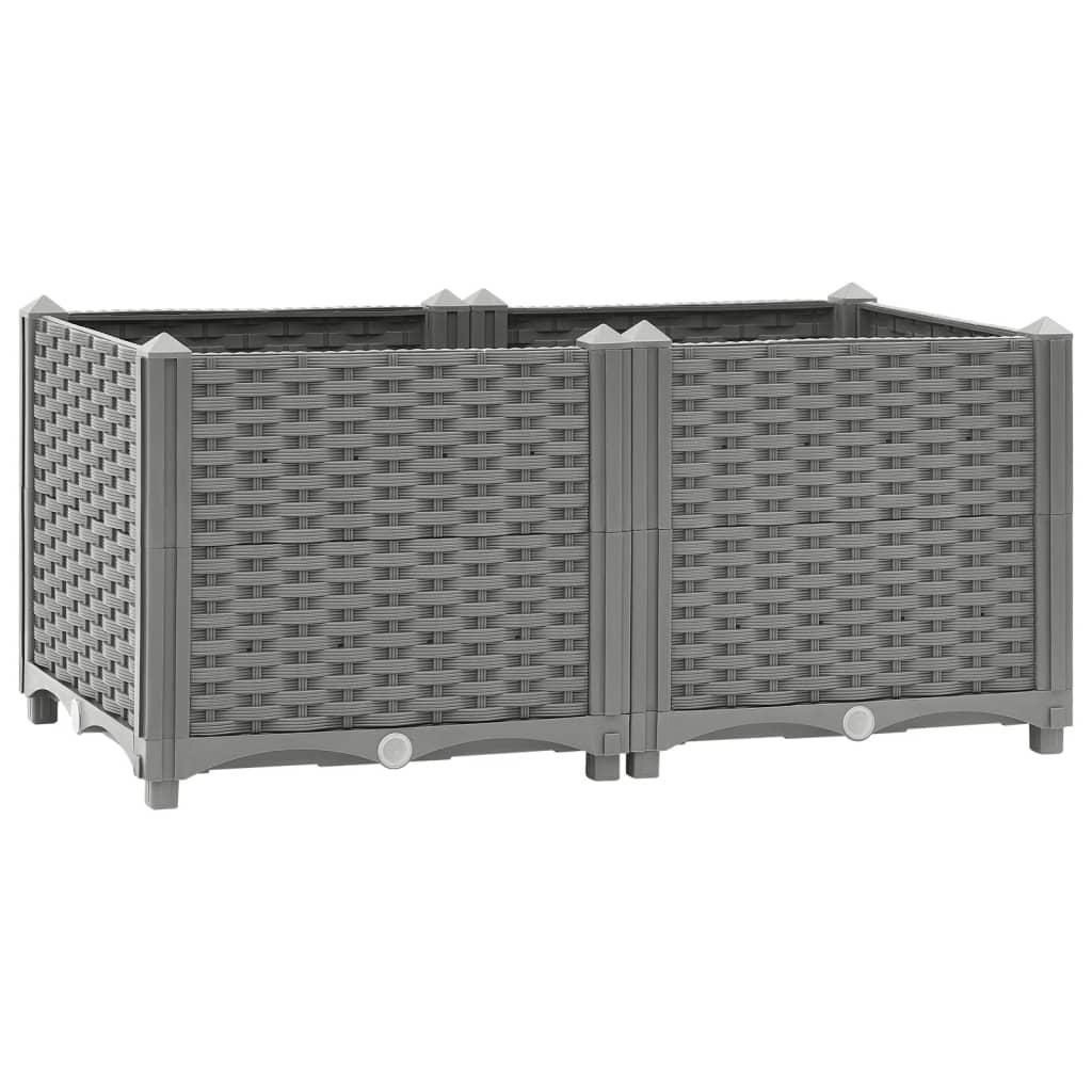 Højbed 80x40x38 cm polypropylen