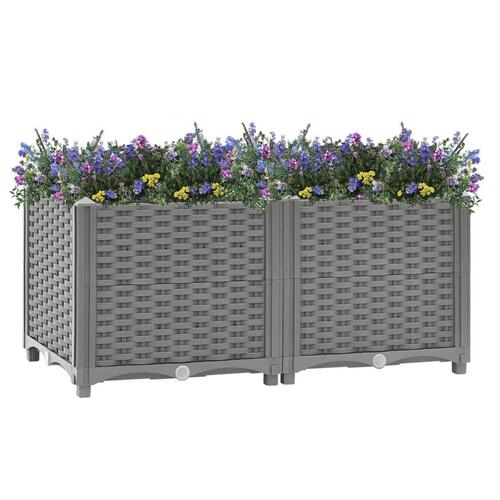 Højbed 80x40x38 cm polypropylen