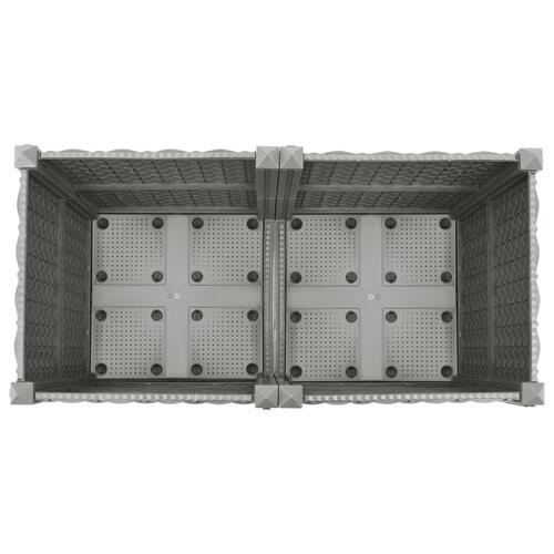 Højbed 80x40x38 cm polypropylen