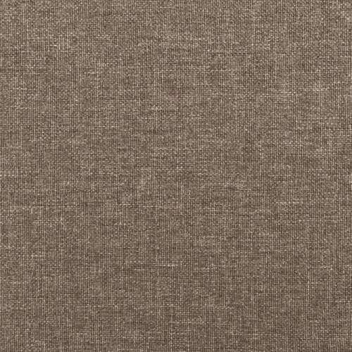 Kontinentalseng med madras 120x190 cm stof gråbrun