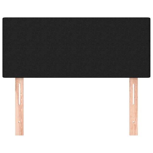 Sengegavl 100x5x78/88 cm stof sort