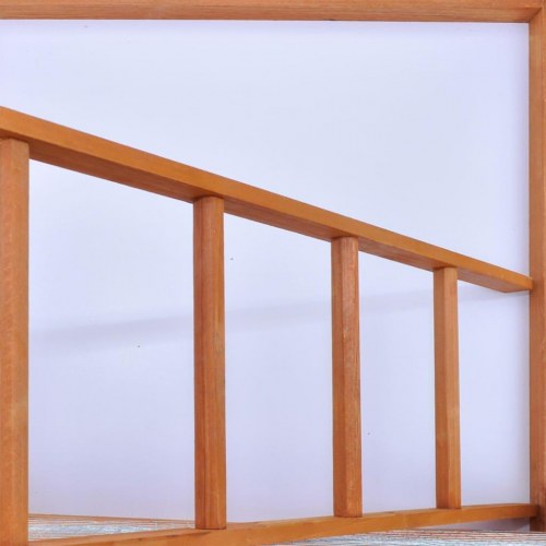 Fuglebur 65x63x165 cm træ