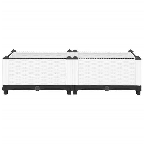 Højbed 80x40x23 cm polypropylen