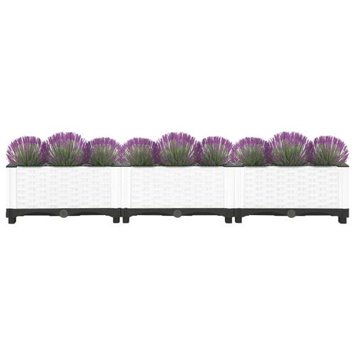 Højbed 120x40x23 cm polypropylen