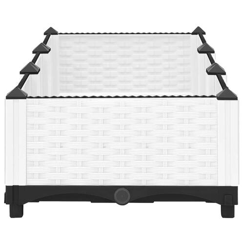 Højbed 120x40x23 cm polypropylen