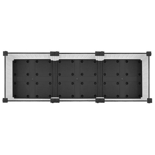 Højbed 120x40x23 cm polypropylen