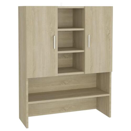 Badeværelsesskab 70,5x25,5x90 cm sonoma-eg