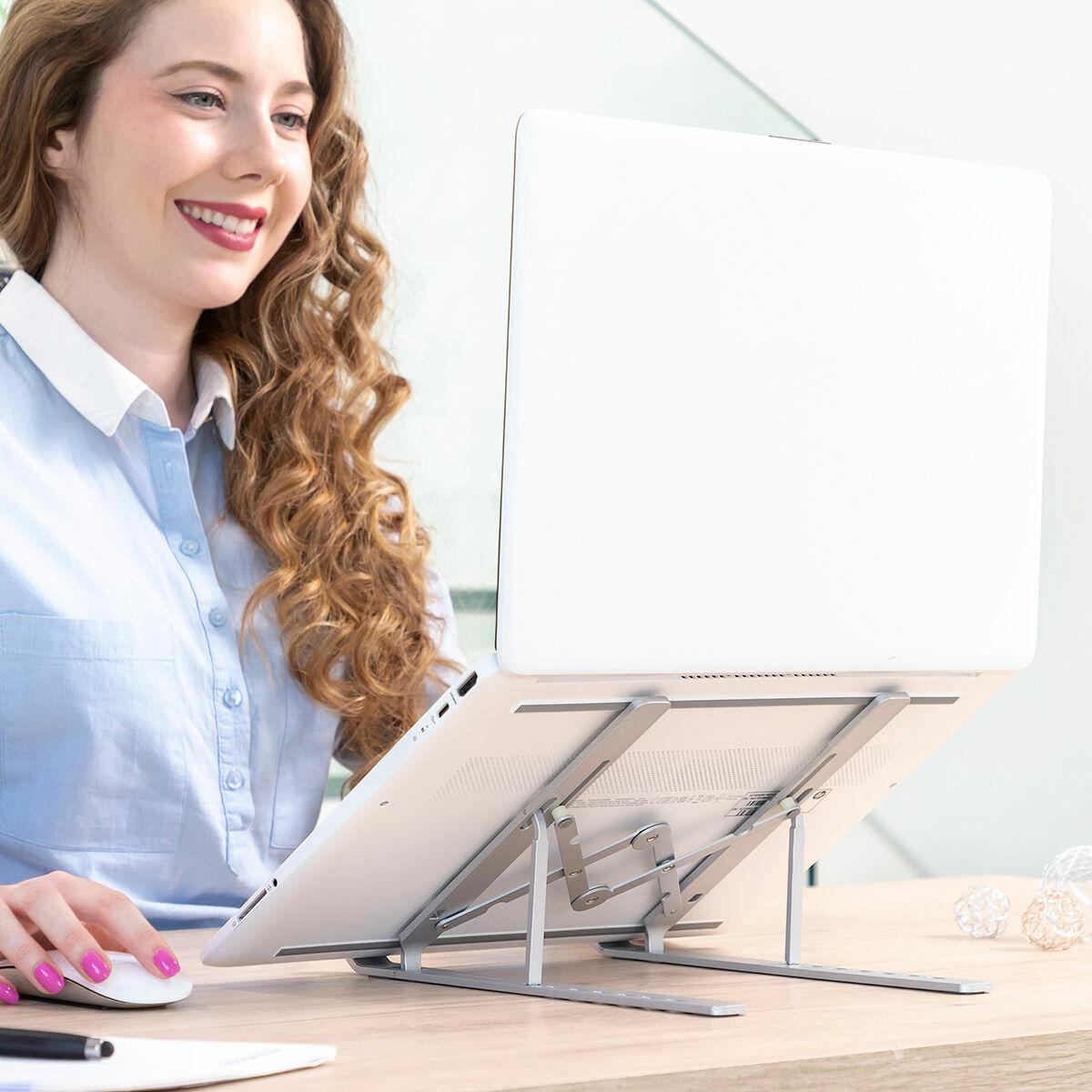 Fleksibel og justerbar laptopstand Flastan - , aluminium