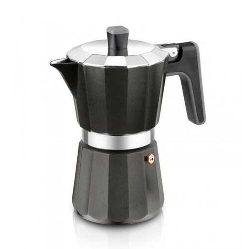 Italiensk Kaffekande Black Edition BRA 12 Kopper