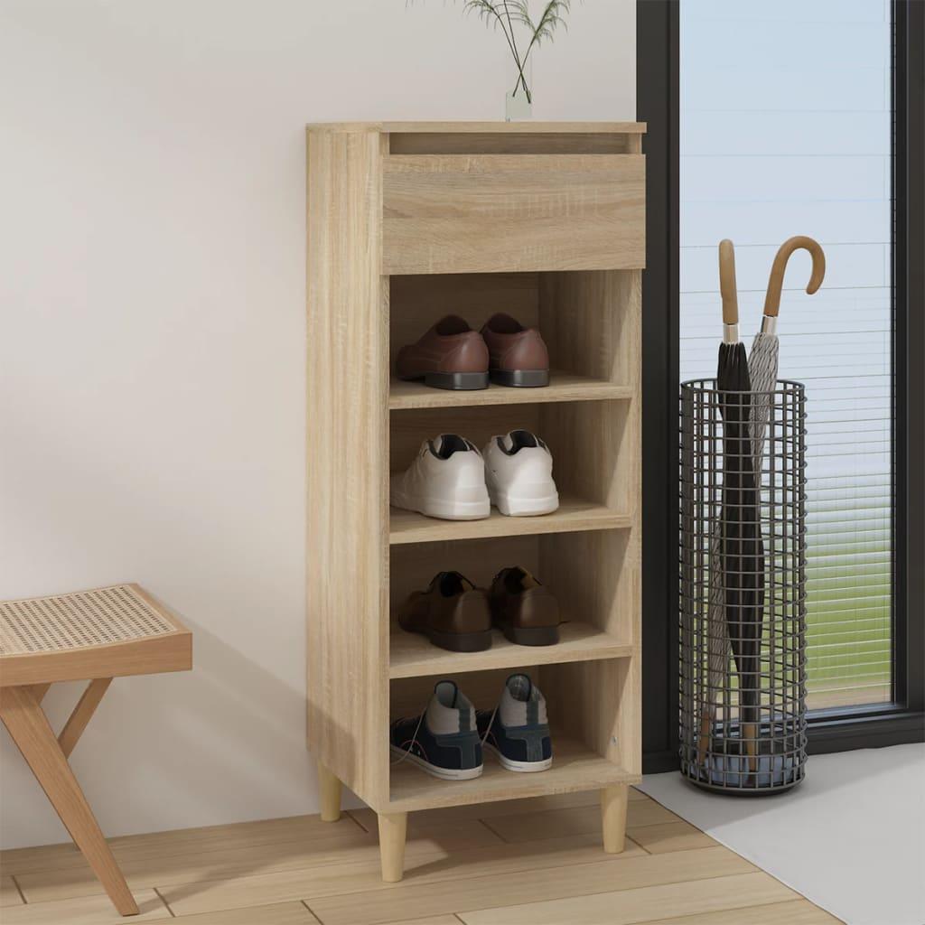Skoreol 40x36x105 cm konstrueret træ sonoma-eg