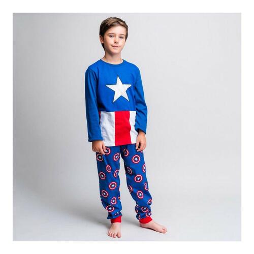 Nattøj Børns The Avengers Rød 8 år