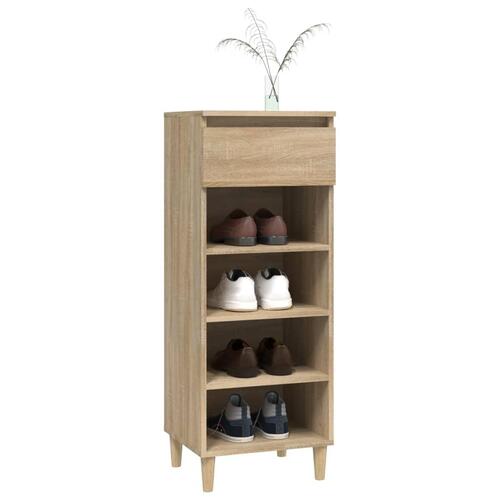 Skoreol 40x36x105 cm konstrueret træ sonoma-eg