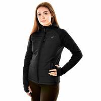 Sportsjakke til damer Joluvi Hybrid Sort XS