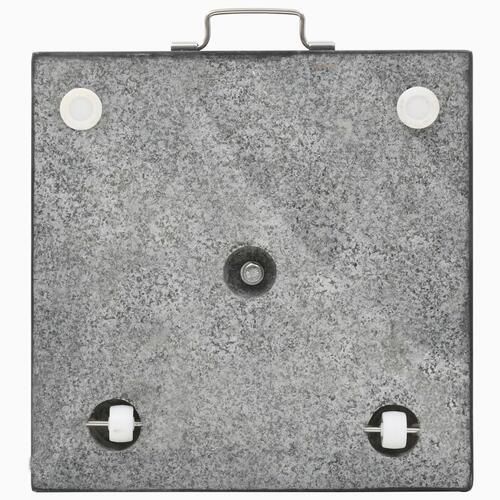 Parasolfod 28,5 kg firkantet granit sort