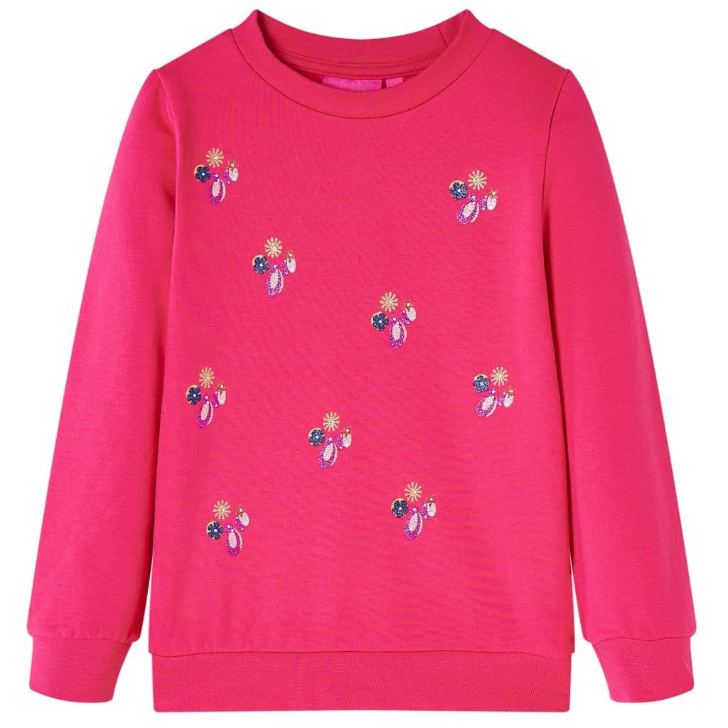 Sweatshirt til børn str. 140 pink